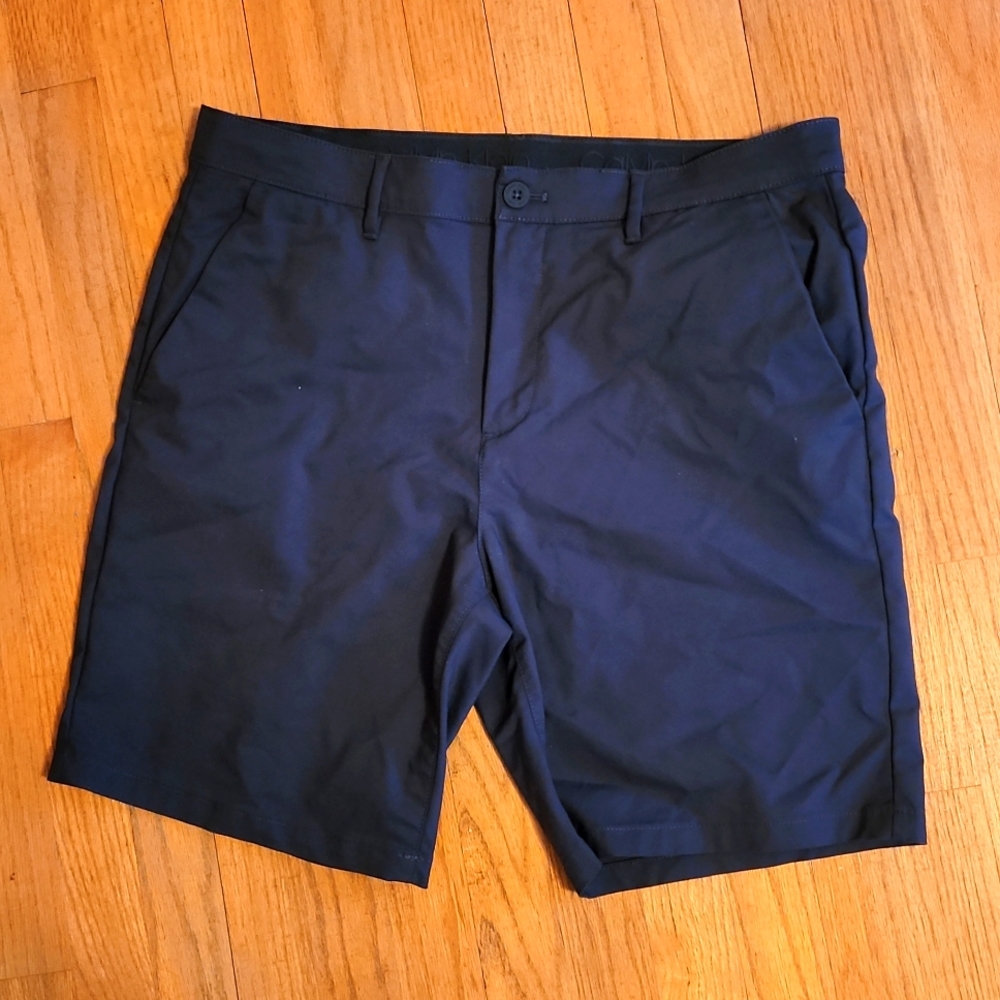 Navy Blue Calvin Klein Men's Shorts 34W
